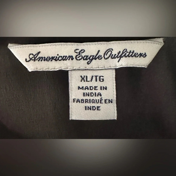 American Eagle Black Sleeveless Top Size XL - Picture 7 of 8